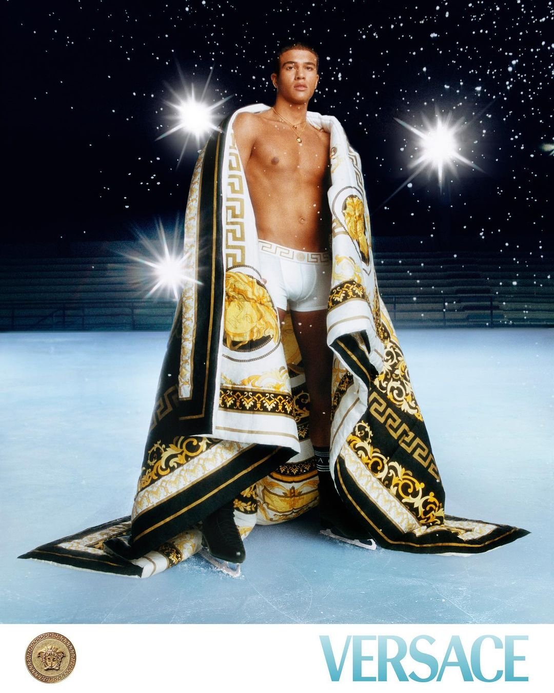 Versace Holiday Campaign by Italian Skater Rebecca Ghilardi — Anne